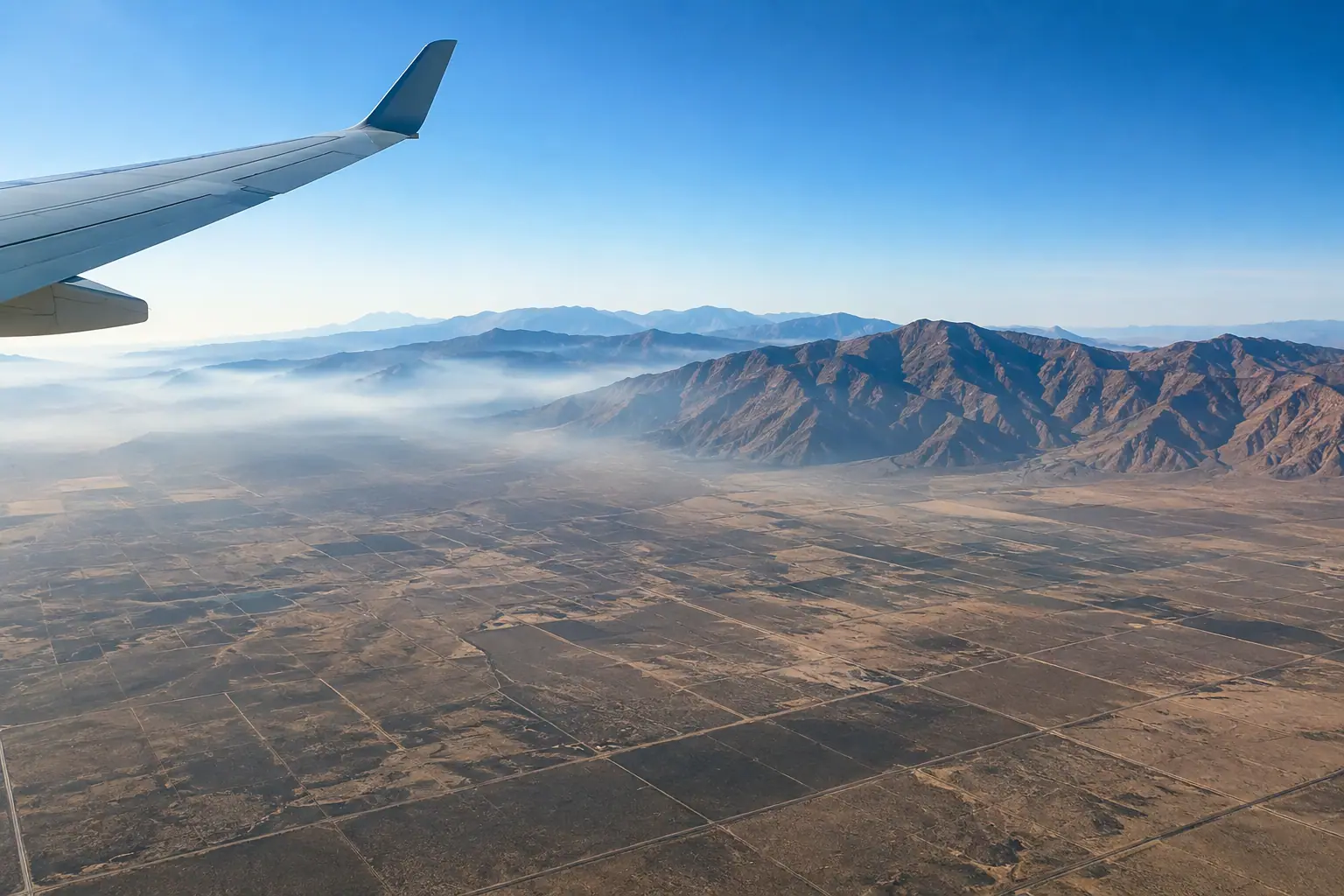 Phoenix from the air