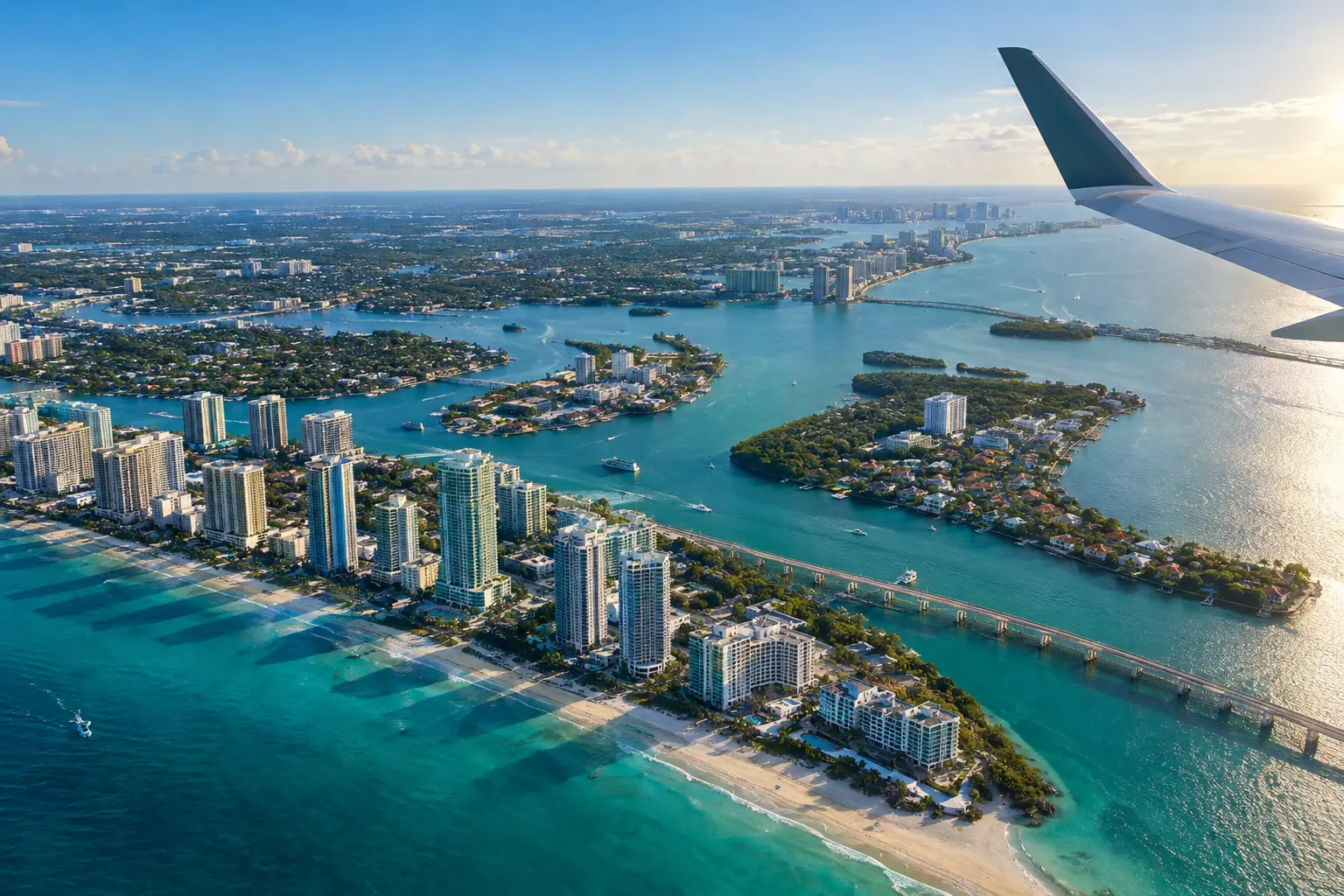 Miami from the air